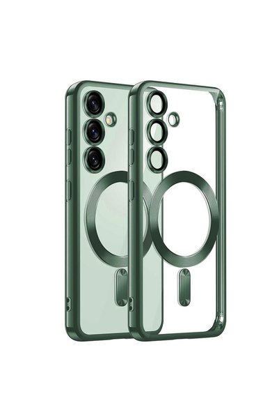 Aiyando Husa pentru Samsung Galaxy S25 cu MagSafe si protectie pentru lentile...