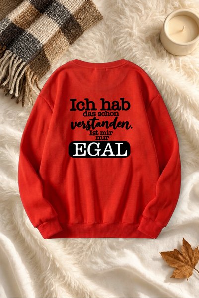 trendypassion Unisex Printed Crew Neck Sweatshirt