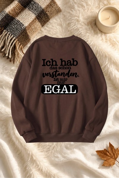trendypassion Unisex Printed Crew Neck Sweatshirt