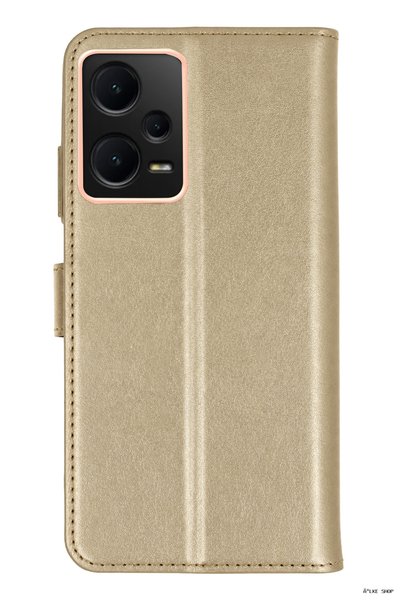 New Face ILKESTOR Newface Redmi Note 12 5G Tr S حافظة قابلة للطي (193635) - ذهبي