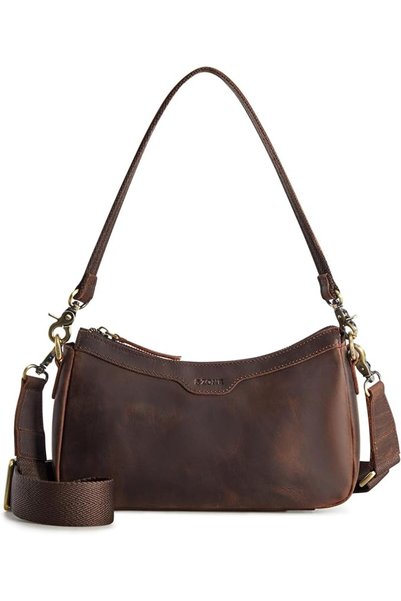GENERAL S-ZONE Leather Shoulder Bag for Women Small Crossbody Bags Hobo Purse...