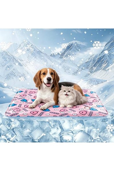 TERRIFI Dog Cooling Mat, Fill with Water to Activate Gel, Durable Leakproof P...