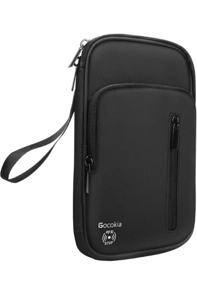 GENERAL Acoki Passport Wallet Two Layers Passport Bag Multi Pocket Passport B...