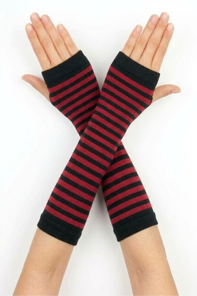 İYİ MODA New Season Cut-Finger Double Sleeve Gloves