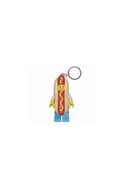 LEGO Brelocuri LGL-KE119 - Breloc cu lanternă Omul Hot Dog - BrickPlanet
