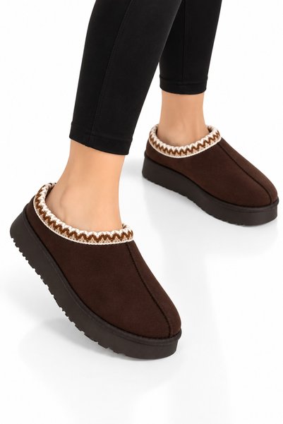 Jagulep Women's Cold-Proof Furry Boots
