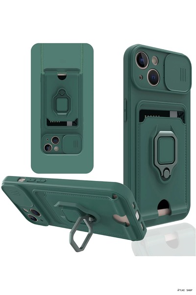 New Face Ilkestor Newface iPhone 14 Plus Case Zuma Silicone with Business Car...