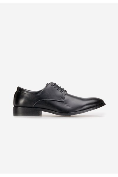 B T Shoes Μαράνο κομψά ανδρικά μαύρα παπούτσια