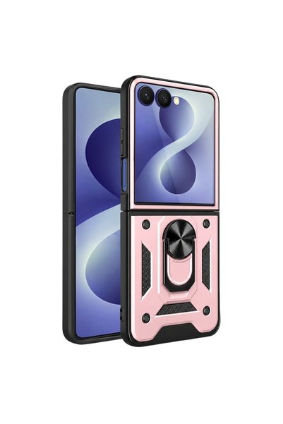 FONIX Калъф за телефон, съвместим със Samsung Galaxy Z Flip8, Здрава защита с...