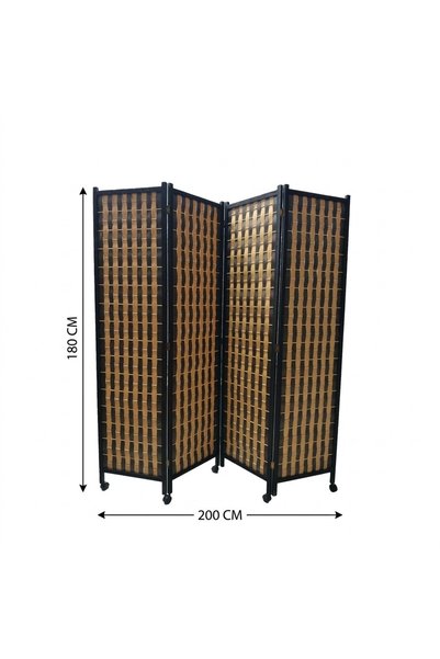 IN HOME STORE بارتيشن متحرك 50*180 DV-15 WOOD&BROWN.B