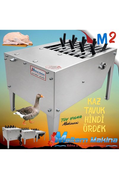 Meltem M2 Kaz Tüyü Yolma Makinesi