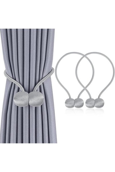 FONIX Комплект от 2 магнита за пердета, MagnoClip Deco-Twist, Декоративен акс...