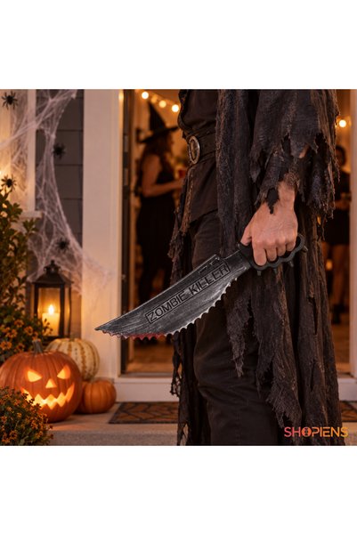 SHOPIENS Cutit Zimtat Zombie Killer Pentru Halloween 51 cm Shopiens®
