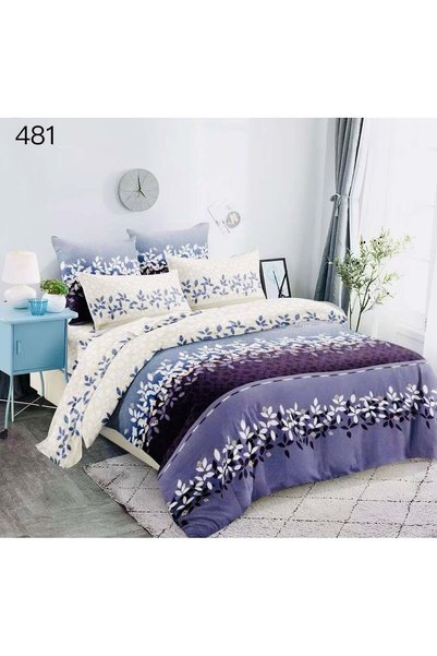 East Comfort Set de lenjerie de pat dublu Finet, 6 piese, Husă de pilotă 200x...