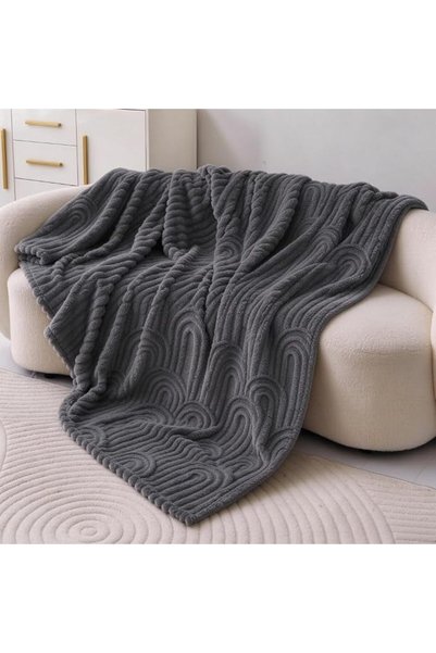 Rubvrenti Throw Blanket for Couch, Soft & Warm Fleece Blankets Gifts for Wome...