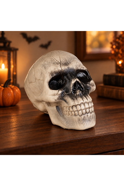 SHOPIENS Craniu Mini Decorativ Pentru Halloween 9 cm Shopiens®