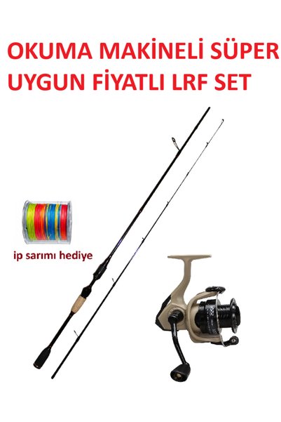 Okuma Outrax OR-1000SGA 1+1BB Olta Makinesi+FALCON 210 CM 2-10GR LRF FULL KARBON KAMIŞ