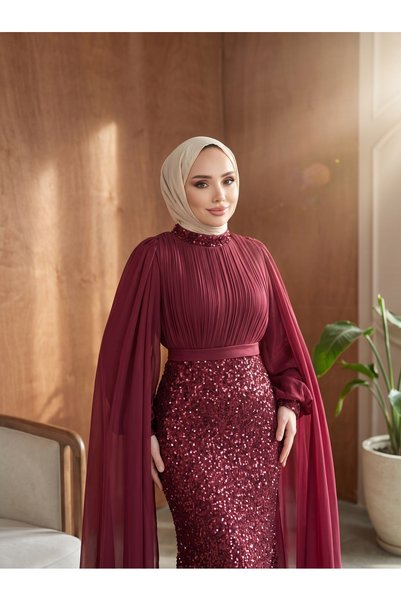 Modarana Sara Tesettür Abiye