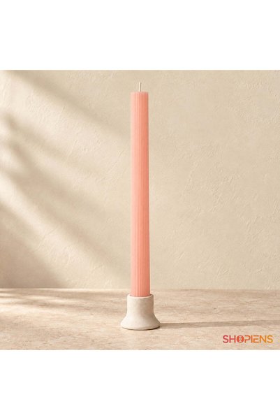 SHOPIENS Lumanare Somon Cu Parfum De Piersica 23 cm