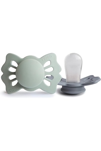 Tenuta Friggiali FRIGG Lucky Symmetrical Pacifier Pack of 2 | Silicone Soothe...