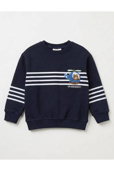 EFEYOO 2-5 Years Old Children's Bodysuit 3-Thread Ribbed Striped Embroidered ...