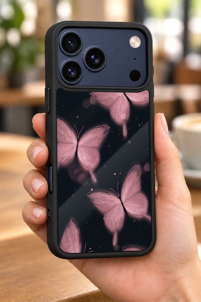 BGAKSESUAR حافظة مقاومة للصدمات متوافقة مع هاتف iPhone 18 Pro مع تصميم Kelebe...
