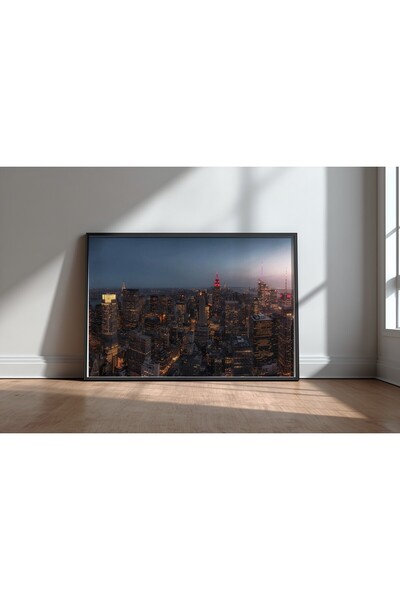 KEYFHOME TOP Negru Încadrat MDF Tablou Poster Living Decor de perete Cadou