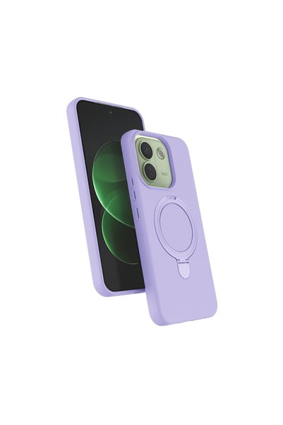 zore حافظة هاتف Xiaomi Redmi Note 17 Pro مع حامل دوار 360 درجة وحماية لعدسة ا...