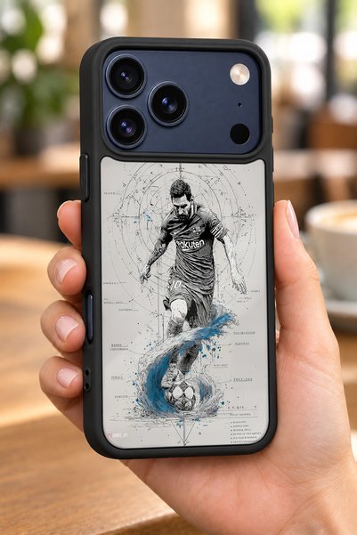 BGAKSESUAR iPhone 18 Pro Max Compatible Football Pattern Shockproof Case with...