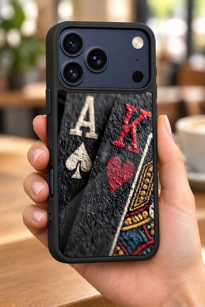 BGAKSESUAR حافظة مقاومة للصدمات متوافقة مع هاتف iPhone 18 Pro مع تصميم مزخرف ...