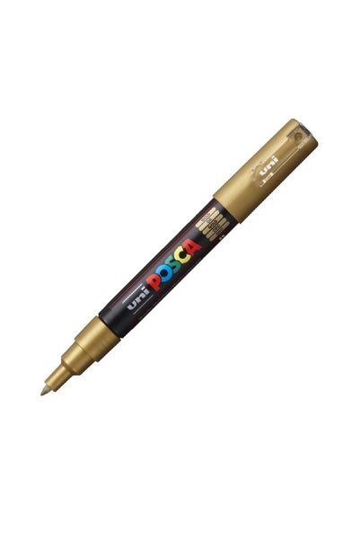POSCA Marker UNI Posca, 0.7 mm, AURIU