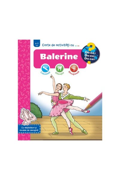 Editura Casa Carte de activități cu .... Balerine