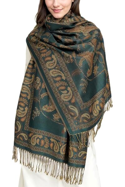 Achillea شال باشمينا للنساء طراز Achir-001