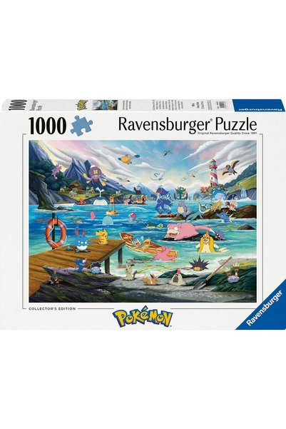 RAVENSBURGER Pokemon Vaporeon and Hot Tide Puzzle 1000