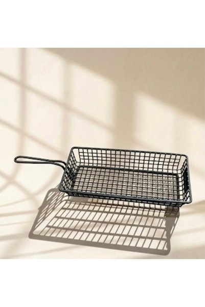 Altınbaşak RECTANGULAR PRESENTATION BASKET WITH HANDLE 10*21C