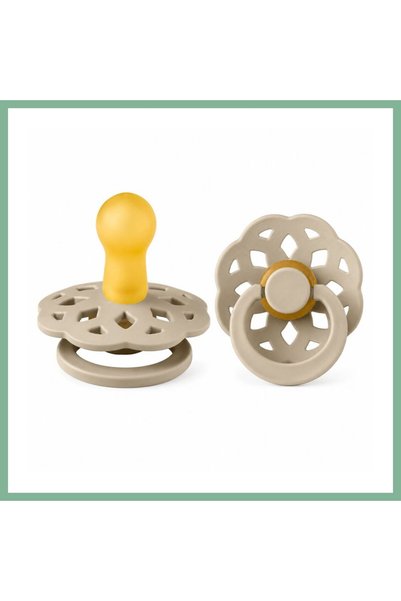 BŞK VİRGO Boheme Rubber Pacifier 6-18 Months Vanilla Price Is for One Piece ·...