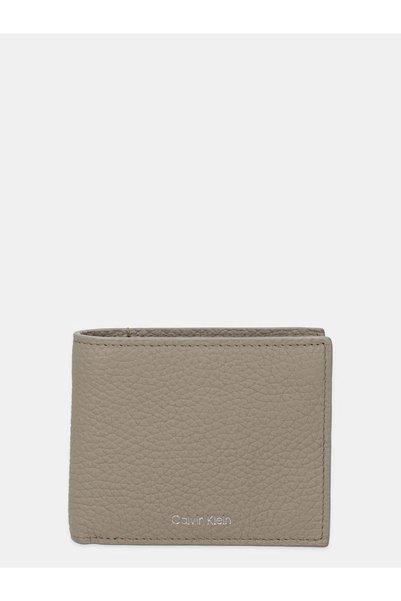 Calvin Klein Erkek CK Leather Billfold w/ Zip Coin Cüzdan LV04D1028G-RMO