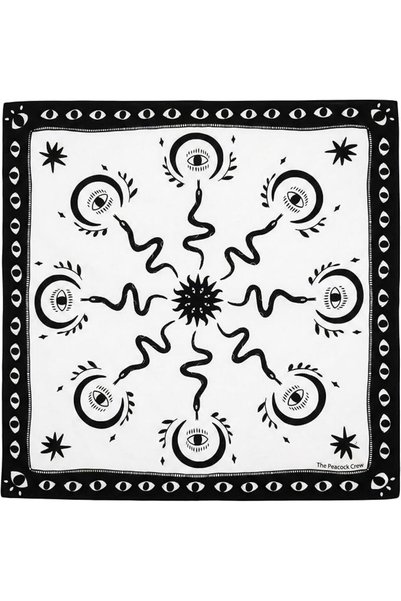 theadaco باندانا بيكوك كرو للبالغين من الجنسين (عبوة من قطعة واحدة)