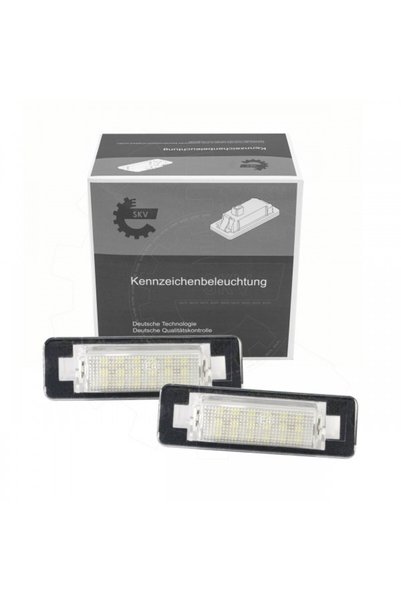 ESEN SKV Iluminare LED pentru plăcuța de înmatriculare Mercedes-Benz Clasa C ...