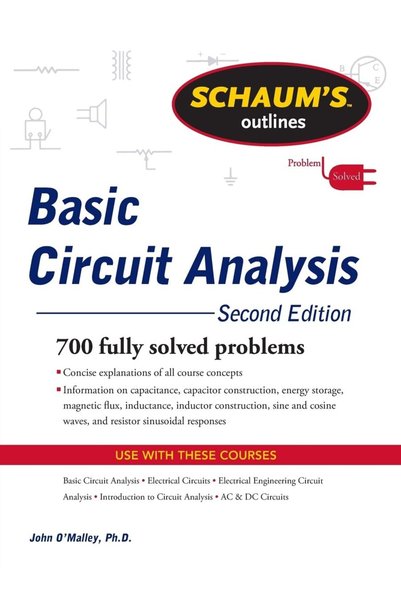 McGraw Hill Education Schaum's Outline of Basic Circuit Analysis, Second Edition