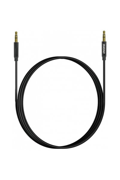 DUDAO Audio Cable 3.5mm - 3.5mm L12s, 1m, Black