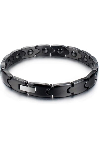 Other Simple and Elegant Titanium Magnetic Healing Energy Bracelet for men WS745
