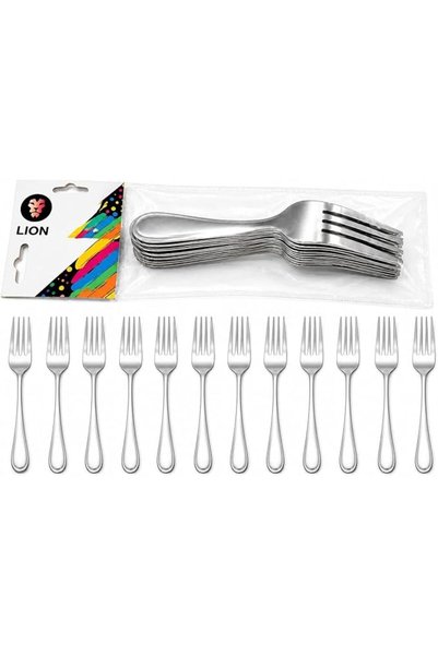 GENERAL Lion Stainless Steel Fork, 20 Cm, Silver
