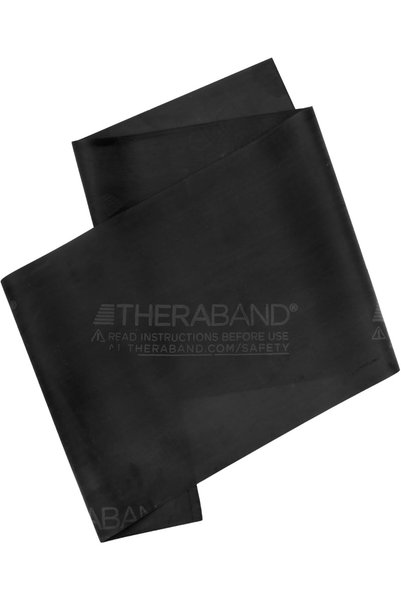 THERABAND Professional Latex Resistance Bands, Individual 6 Ft Elastic Band a...