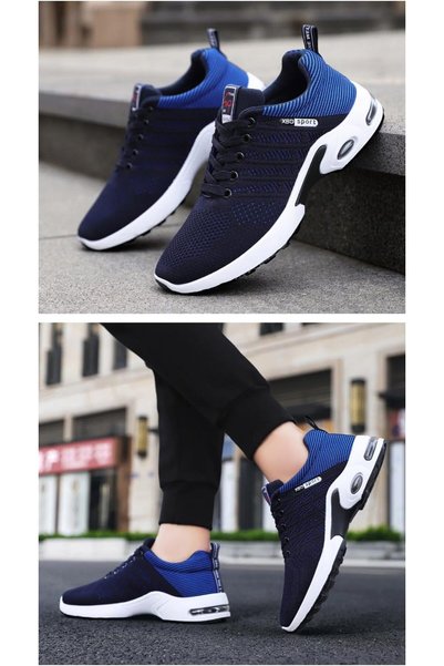 Generic Men's Casual Walking Shoes, Lightweight Breathable Sneaker，Soft-soled...