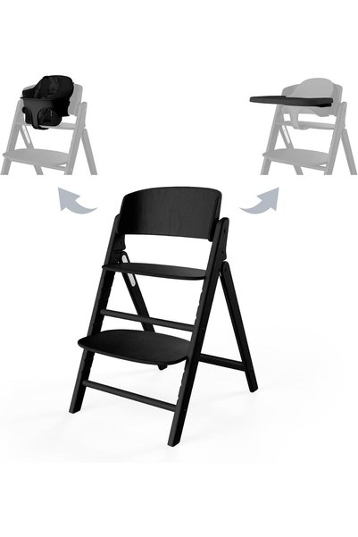 Generic Gold Click & Fold High Chair 3-in-1 Set, Grows with Your Child, 6 Mon...