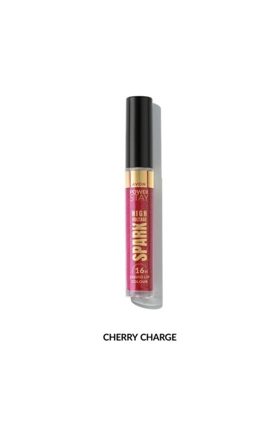 AVON Ruj Power Stay 16-Hour High Voltage Spark ruj cu sclipici rezistent