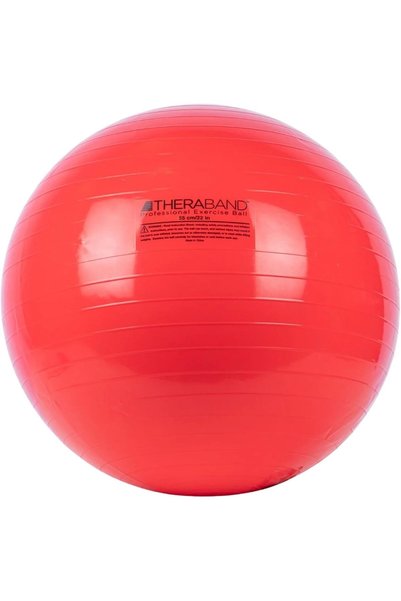 THERABAND Exercise Ball 65cm for Athletes 5'7" to 6'1" Tall, Fitness for Home...