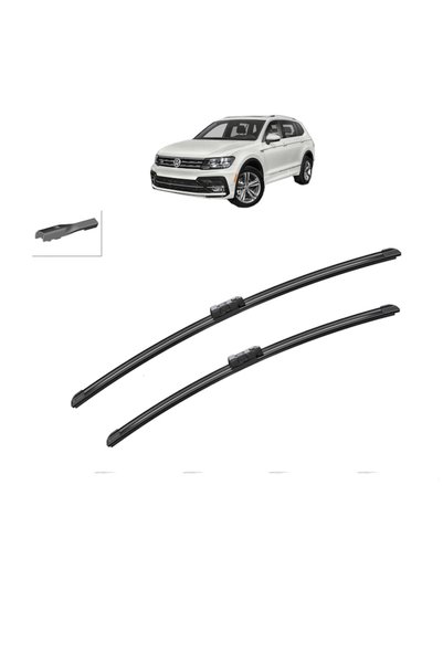 Bosch Set of 2 Wiper Blades Volkswagen TIGUAN (AD1, AX1) 2016-2024, windscree...