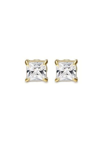 Choice style3 gold 1 Pair Crystal Strong Magnetic Ear Stud Clip Earrings for ...